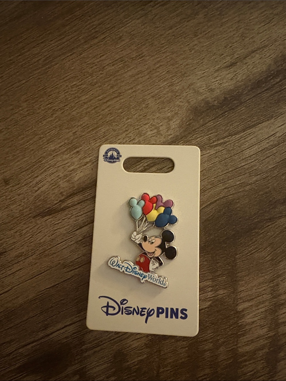 Disney Pins Mickey Mouse Balloon Enamel Pin - Multicolor